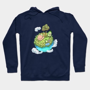 The happy planet of Kongs. Hoodie